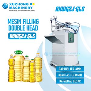 AKWGZJ-GLS Mesin Filling Semi Otomatis Vertikal (DOUBLE HEAD)