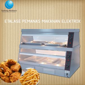 1.2M Etalase Pemanas Makanan Elektrik