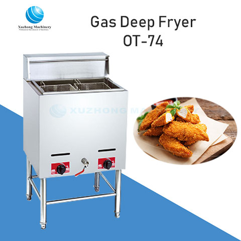 OT-74 Deep fryer gas single tank