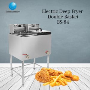 BS-84 Deep fryer electric double tank