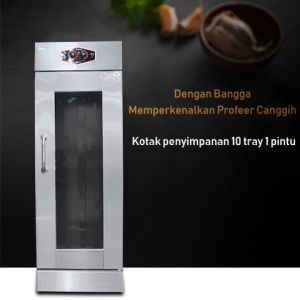 XZ-ZL10 pengembang roti 1 pintu 10 loyang