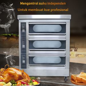 ZM-HD-36 oven listrik 3 tingkat