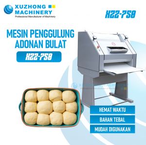 XZZ-750 mesin penggulung adonan bulat terpisah