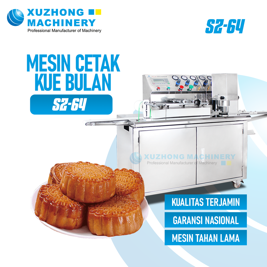 SZ-64 Mesin Cetak Kue Bulan