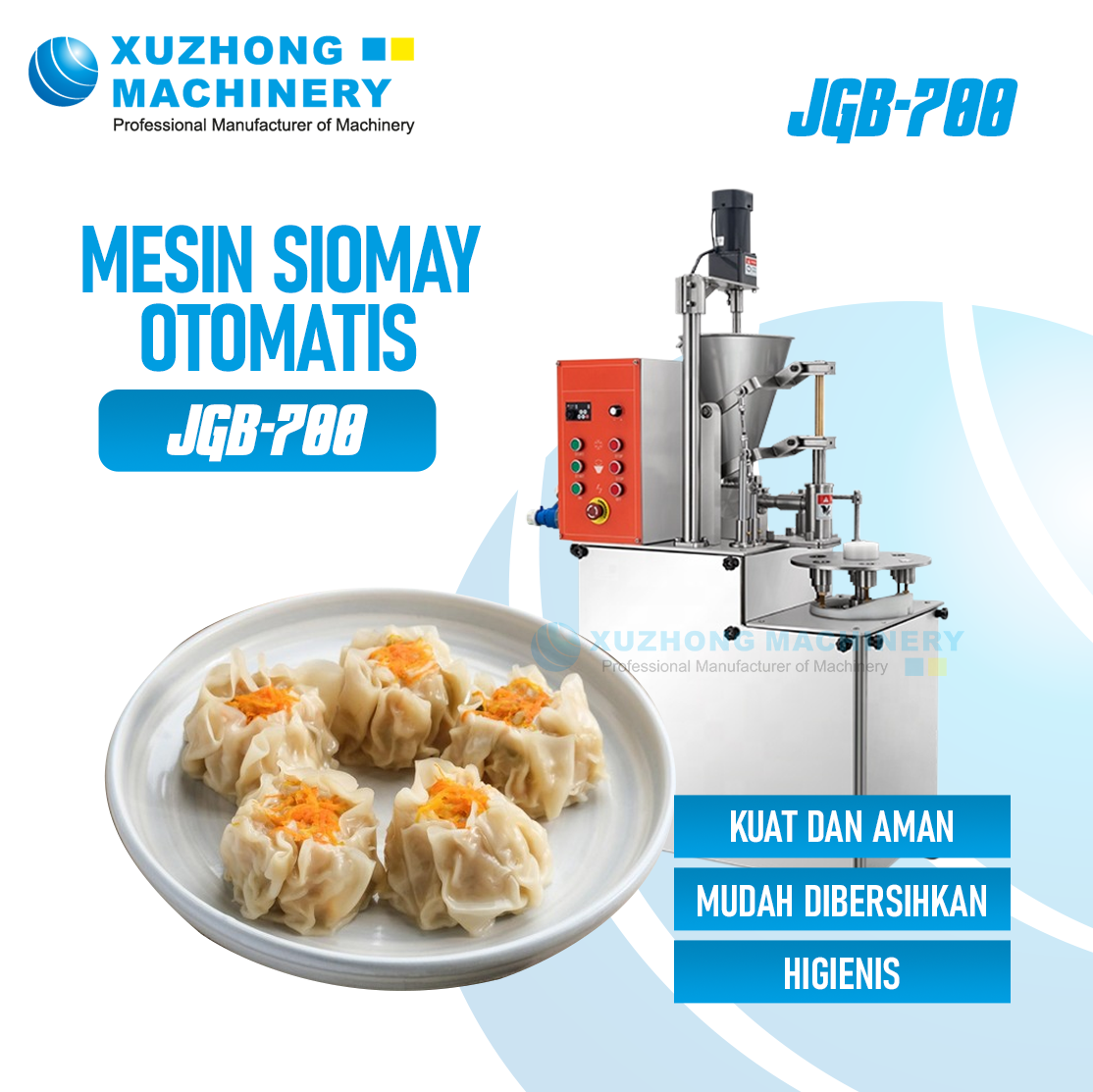 JGB-700 mesin siomay semi otomatis