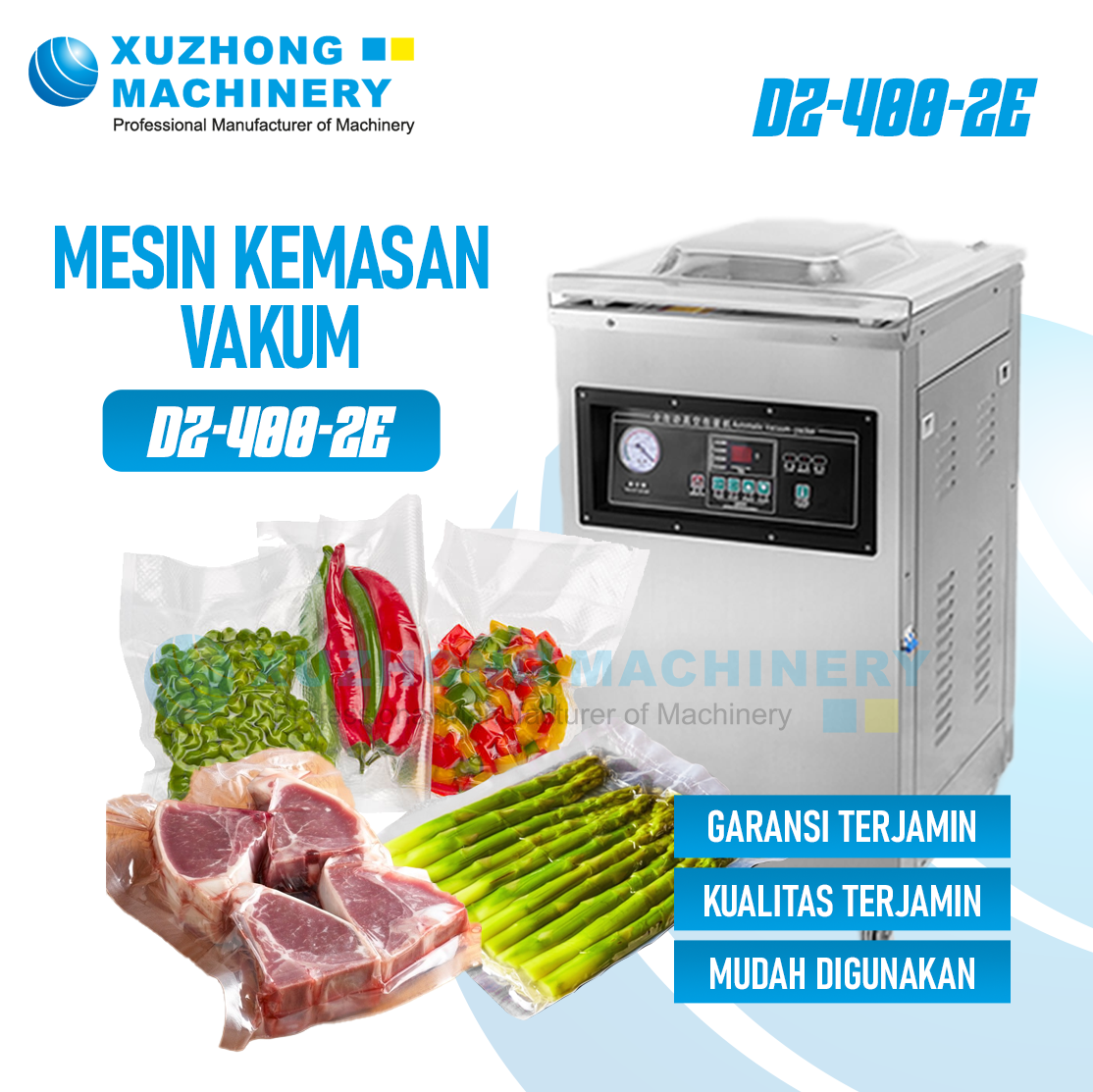 DZ-400/2E Mesin kemasan vakum