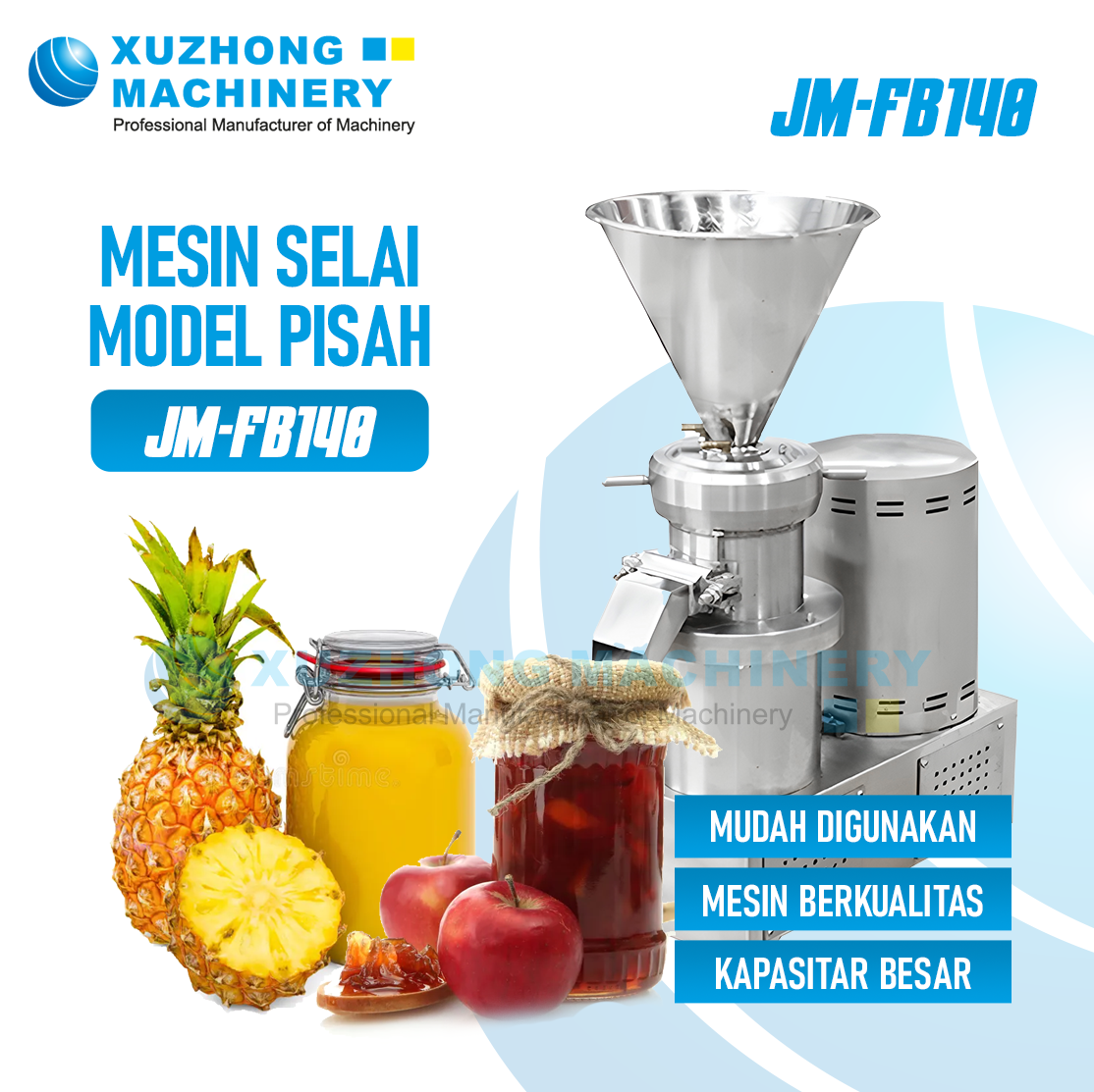 JM-FB140 Mesin Selai Model Pisah