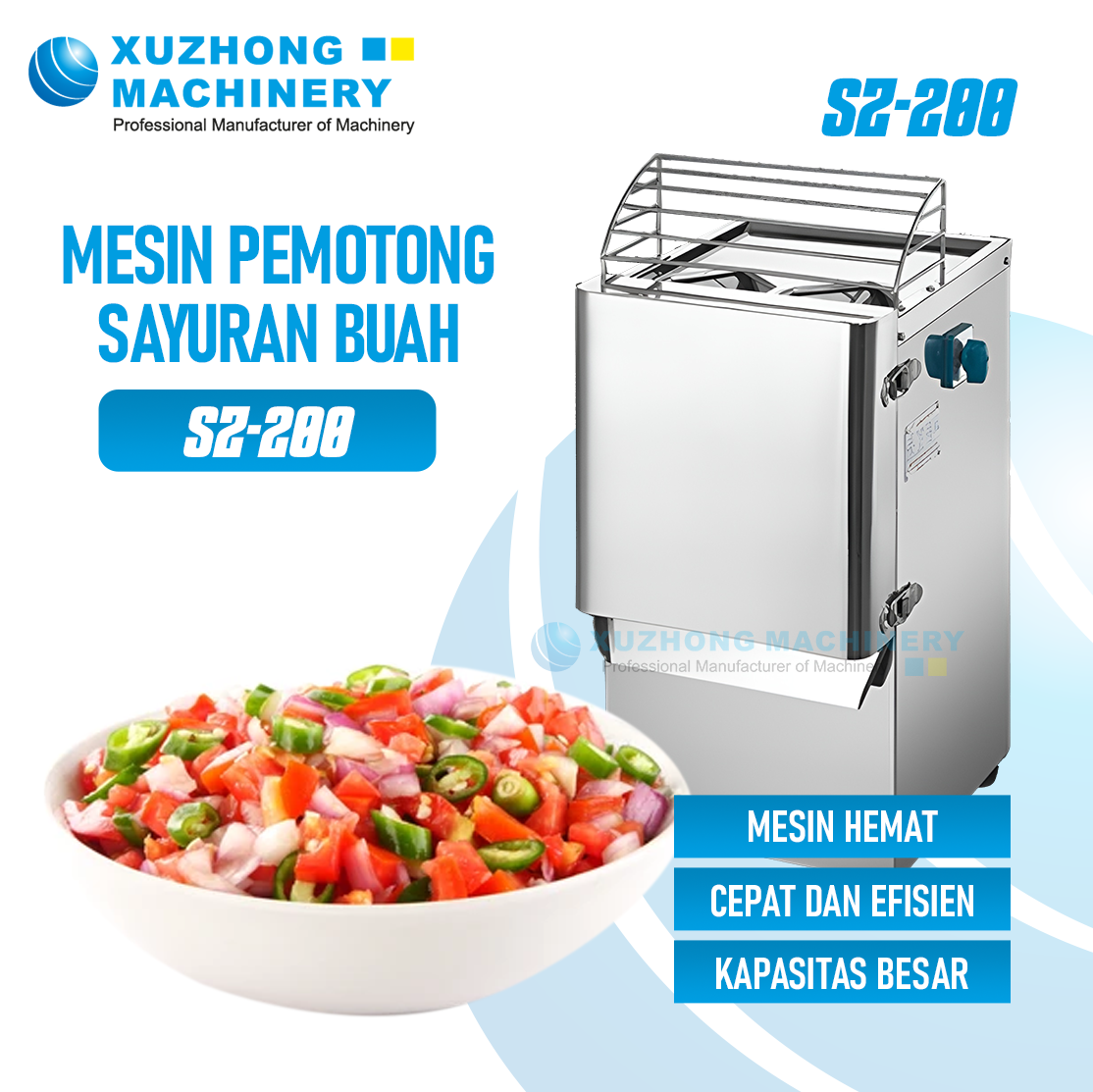 SZ-200 Mesin Potong Sayuran Buah