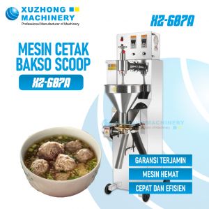 XZ-607A Mesin Cetak Bakso Model Scoop