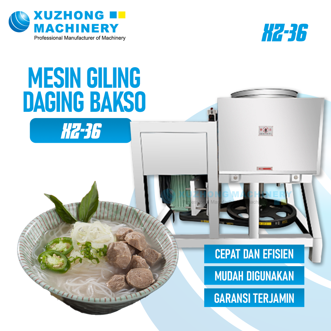 XZ-36 Mesin Penggiling Daging Bakso