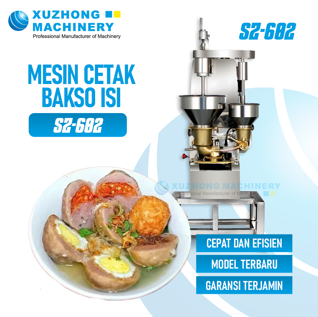 SZ-602 Mesin Bakso Isi