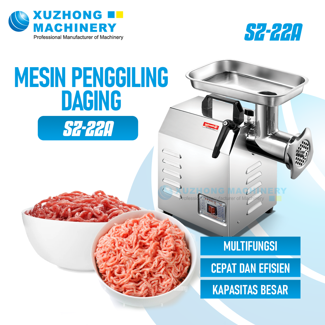 SZ-22A mesin penggiling daging