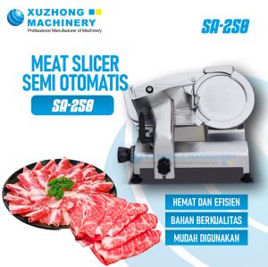 SA-250 Mesin Pemotong Daging Iris Semi Otomatis