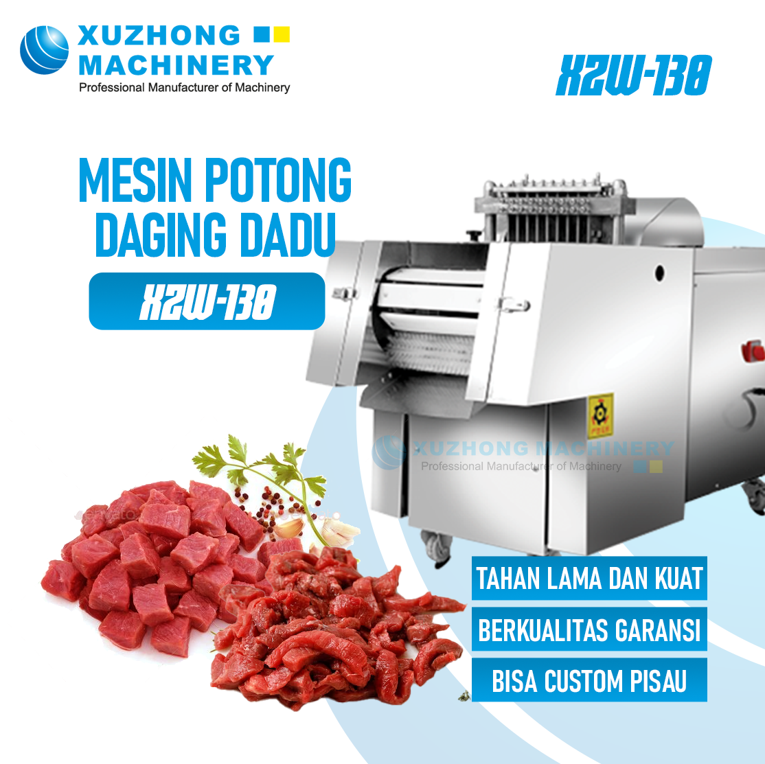 XZW-130 Mesin Potong Daging