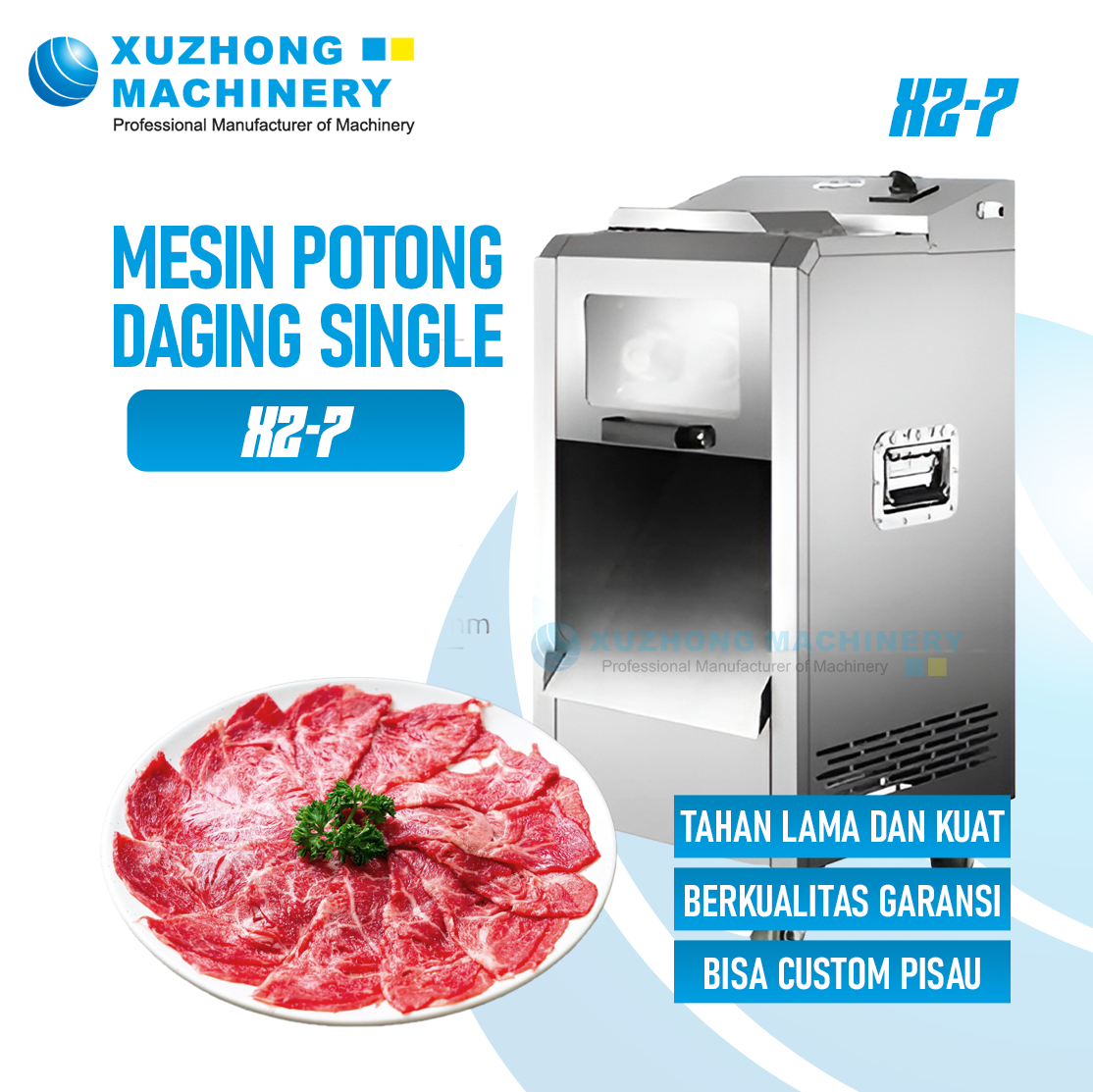 XZ-7 Mesin Potong Irisan Daging