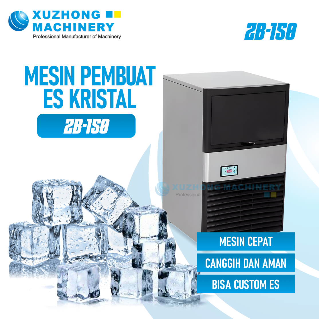 ZB-150 Mesin Pembuat Es